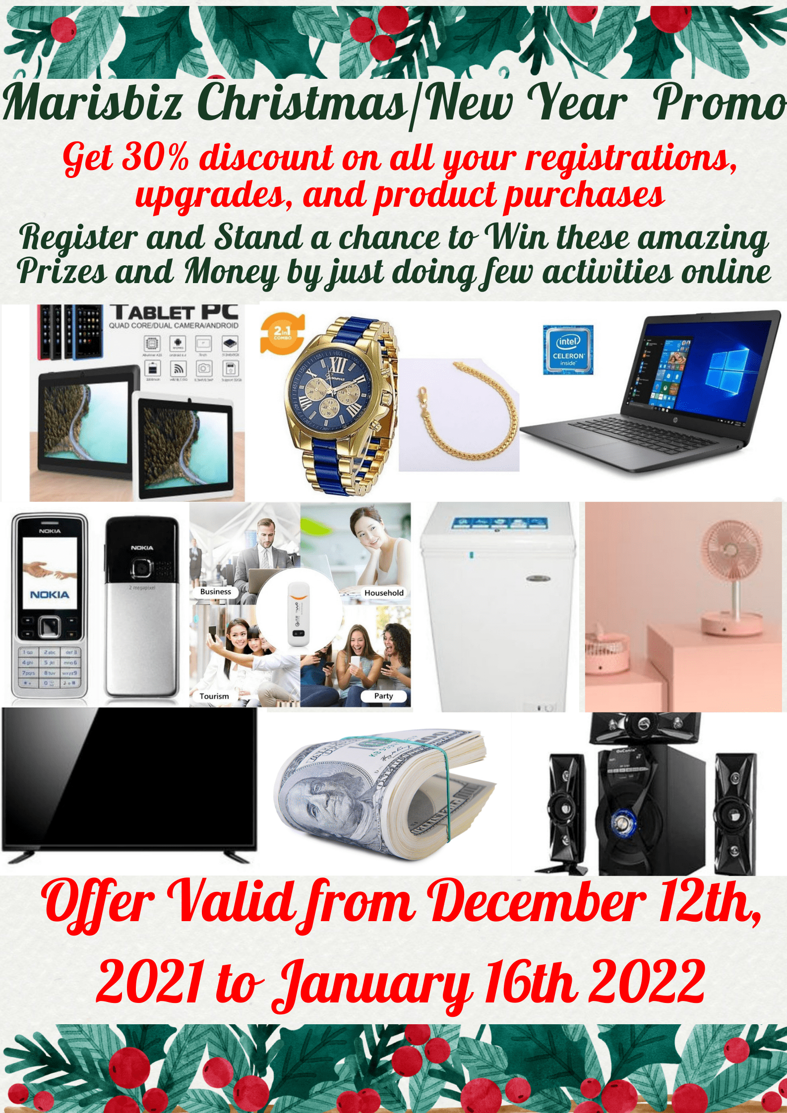 You are currently viewing MARISBIZ CHRISTMAS/NEW YEAR PROMO AND GIVEAWAY